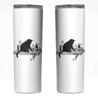 No Kings No Wars No Ice Cat Skinny Tumbler Political Humor Gift