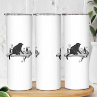 No Kings No Wars No Ice Cat Skinny Tumbler Political Humor Gift