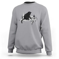 No Kings No Wars No Ice Cat Sweatshirt Political Humor Gift