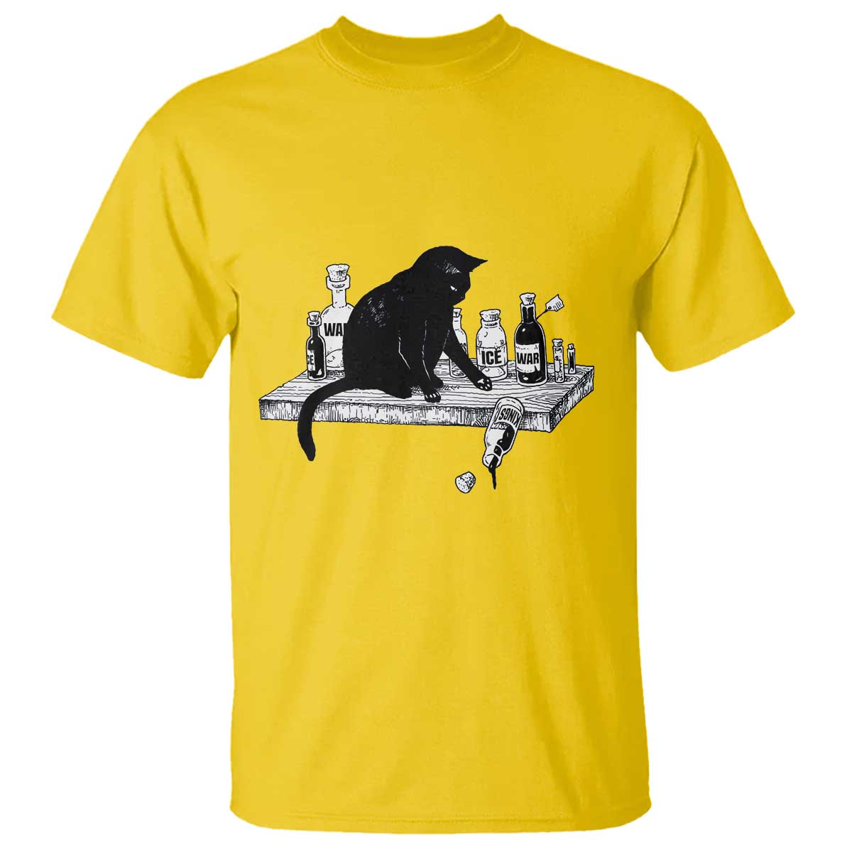 No Kings No Wars No Ice Cat T Shirt Political Humor Gift