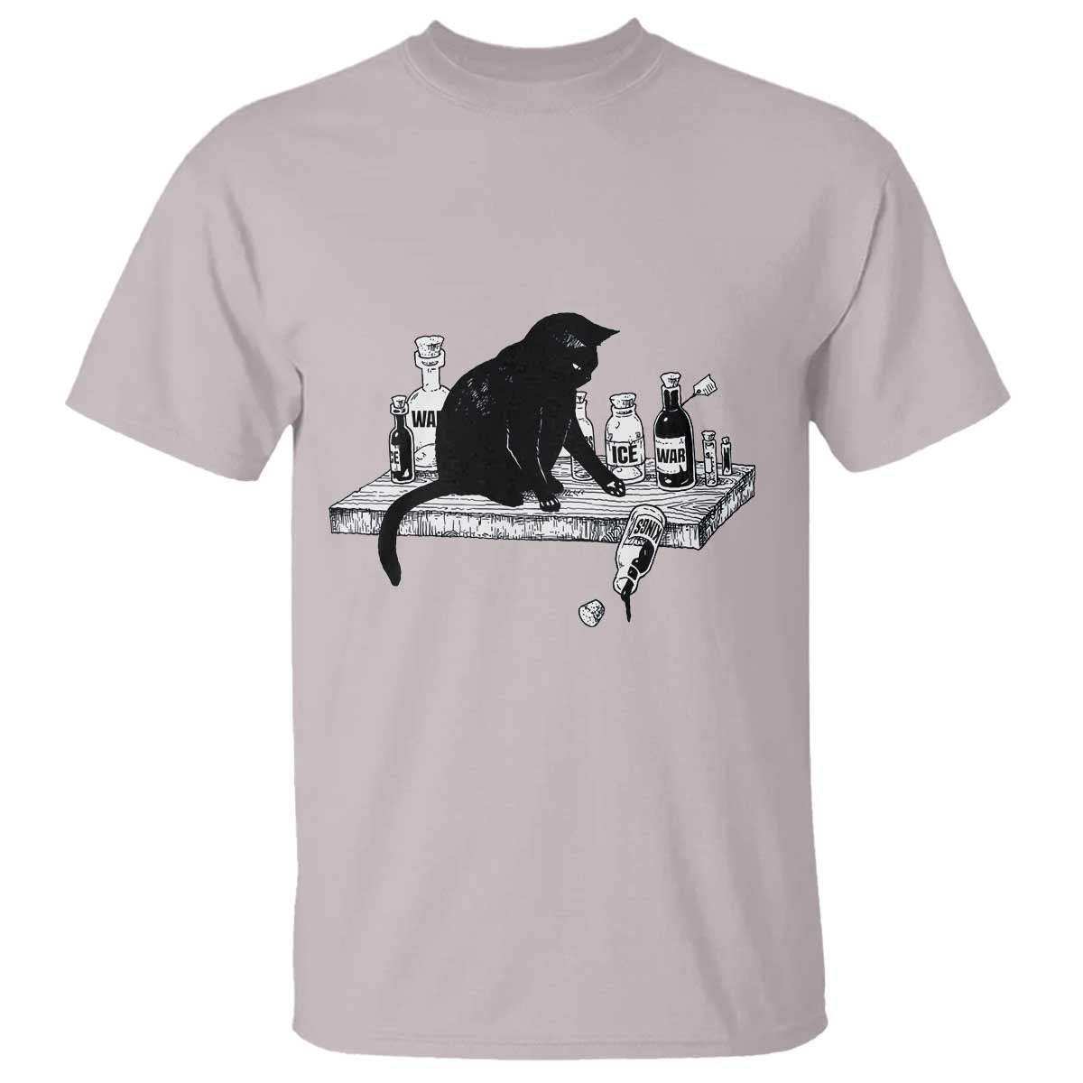 No Kings No Wars No Ice Cat T Shirt Political Humor Gift
