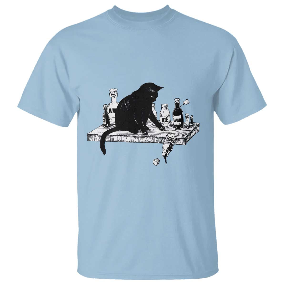 No Kings No Wars No Ice Cat T Shirt Political Humor Gift