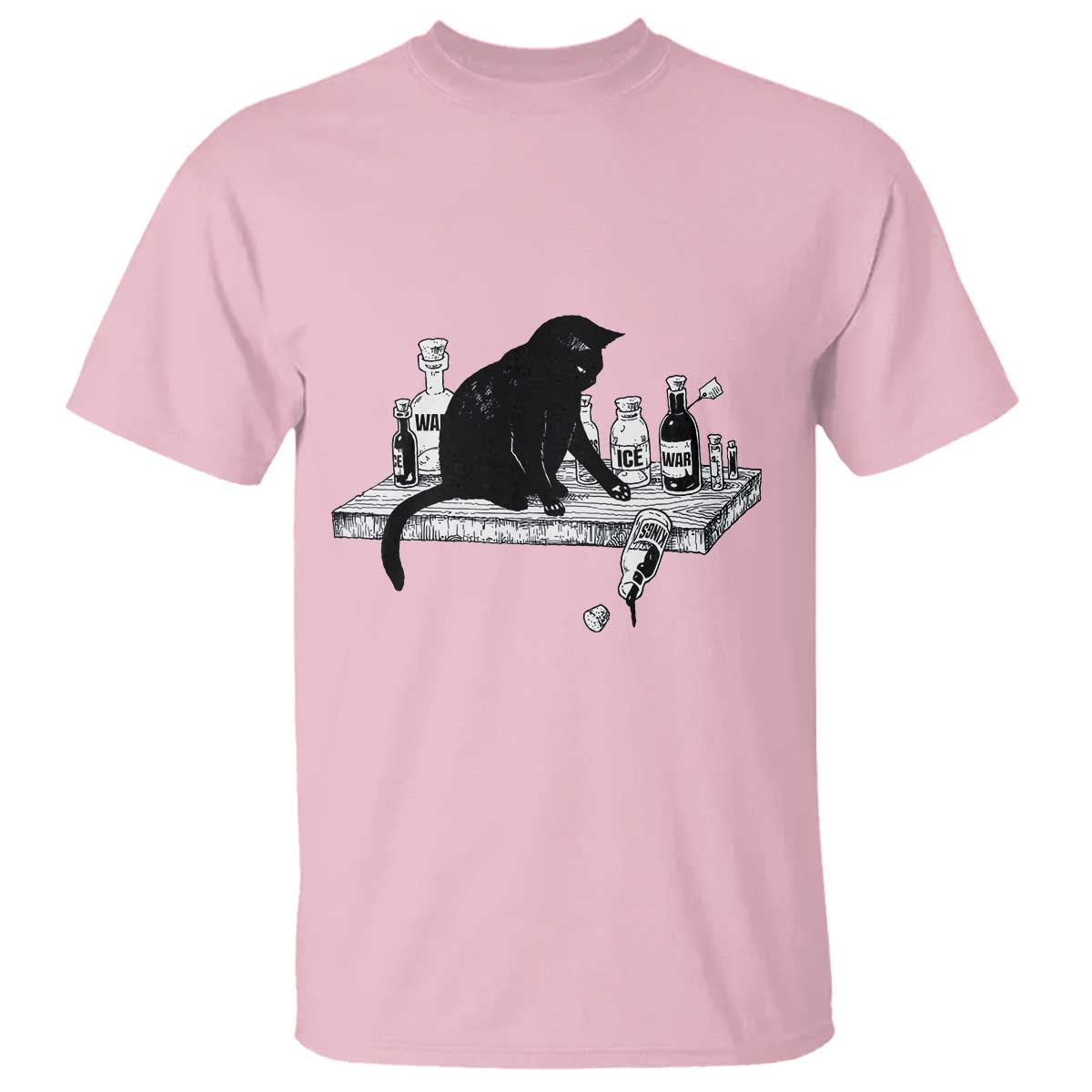No Kings No Wars No Ice Cat T Shirt Political Humor Gift