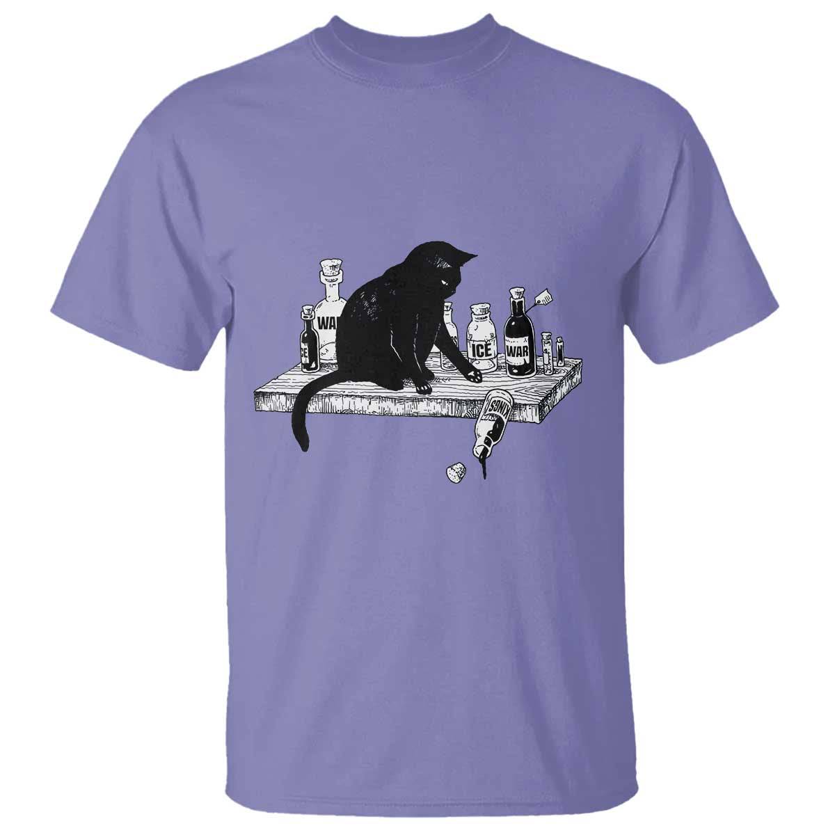 No Kings No Wars No Ice Cat T Shirt Political Humor Gift