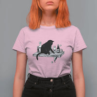 No Kings No Wars No Ice Cat T Shirt For Women Political Humor Gift