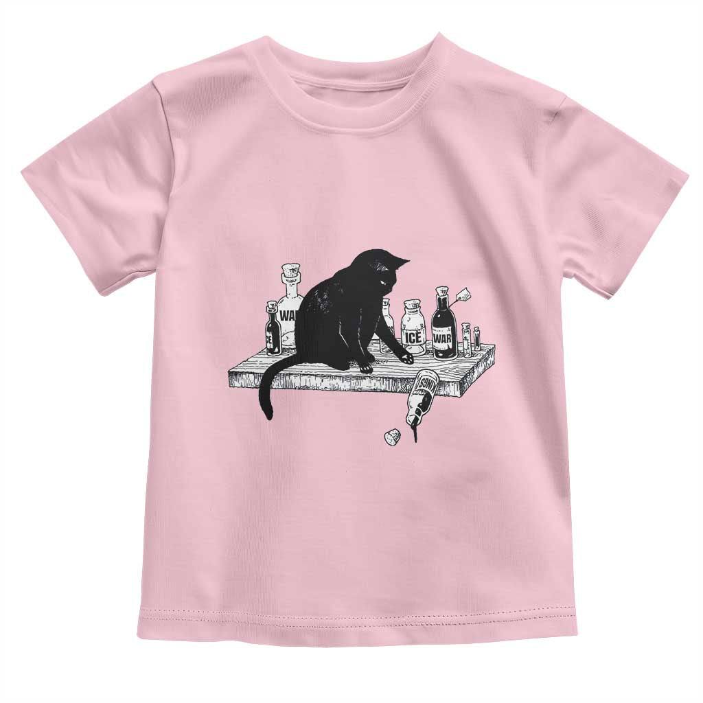 No Kings No Wars No Ice Cat Toddler T Shirt Political Humor Gift