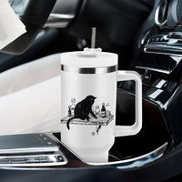 No Kings No Wars No Ice Cat Tumbler With Handle Political Humor Gift