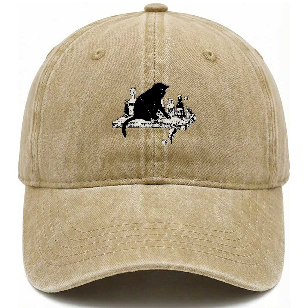 No Kings No Wars No Ice Cat Washed Cotton Baseball Cap Political Humor Gift