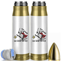 Funny Opossum Warrior Political Gift Bullet Tumbler No Kings No Wars No Ice