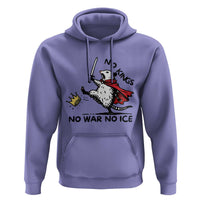 Funny Opossum Warrior Political Gift Hoodie No Kings No Wars No Ice