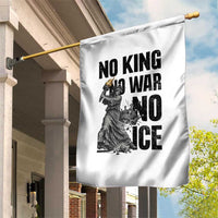 Statue Of Liberty Freedom Protest Garden Flag No Kings No Wars No Ice