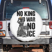 Statue Of Liberty Freedom Protest Spare Tire Cover No Kings No Wars No Ice