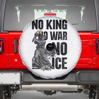 Statue Of Liberty Freedom Protest Spare Tire Cover No Kings No Wars No Ice