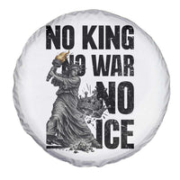 Statue Of Liberty Freedom Protest Spare Tire Cover No Kings No Wars No Ice