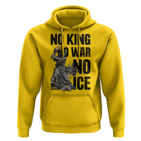 Statue Of Liberty Freedom Protest Hoodie No Kings No Wars No Ice