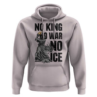 Statue Of Liberty Freedom Protest Hoodie No Kings No Wars No Ice