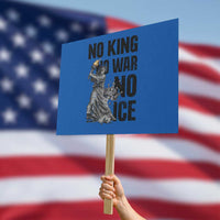 Statue Of Liberty Freedom Protest Protest Sign No Kings No Wars No Ice