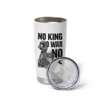 Statue Of Liberty Freedom Protest Tumbler Cup No Kings No Wars No Ice