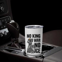 Statue Of Liberty Freedom Protest Tumbler Cup No Kings No Wars No Ice