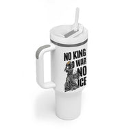 Statue Of Liberty Freedom Protest Tumbler With Handle No Kings No Wars No Ice