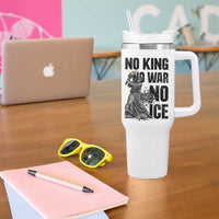 Statue Of Liberty Freedom Protest Tumbler With Handle No Kings No Wars No Ice
