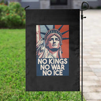 Statue Of Liberty No Kings No War No Ice Garden Flag Freedom Protest Gift