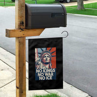 Statue Of Liberty No Kings No War No Ice Garden Flag Freedom Protest Gift