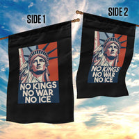 Statue Of Liberty No Kings No War No Ice Garden Flag Freedom Protest Gift