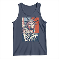 Statue Of Liberty No Kings No War No Ice Tank Top Freedom Protest Gift