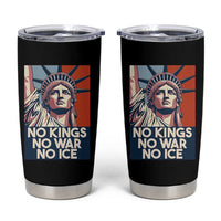 Statue Of Liberty No Kings No War No Ice Tumbler Cup Freedom Protest Gift