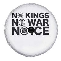 Anti Monarchy Political Spare Tire Cover No Kings No Wars No Ice