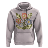 Wildflower Freedom Protest Hoodie No Kings No Wars No Ice