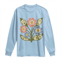 Wildflower Freedom Protest Long Sleeve Shirt No Kings No Wars No Ice