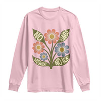 Wildflower Freedom Protest Long Sleeve Shirt No Kings No Wars No Ice