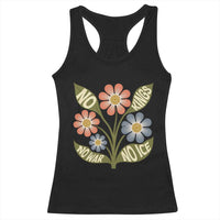 Wildflower Freedom Protest Racerback Tank Top No Kings No Wars No Ice
