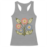 Wildflower Freedom Protest Racerback Tank Top No Kings No Wars No Ice