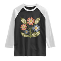 Wildflower Freedom Protest Raglan Shirt No Kings No Wars No Ice