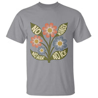 Wildflower Freedom Protest T Shirt No Kings No Wars No Ice