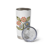 Wildflower Freedom Protest Tumbler Cup No Kings No Wars No Ice