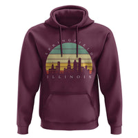 Vintage Springfield Illinois Pride Hoodie Scenic Cityscape Gift
