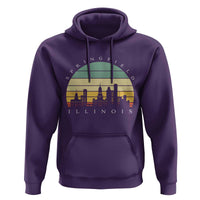 Vintage Springfield Illinois Pride Hoodie Scenic Cityscape Gift
