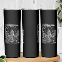 Historic Springfield Illinois Architecture Skinny Tumbler The Prairie State Souvenir Gift
