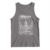 Historic Springfield Illinois Architecture Tank Top The Prairie State Souvenir Gift