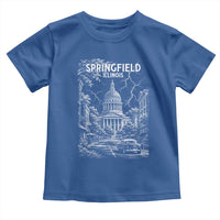 Historic Springfield Illinois Architecture Toddler T Shirt The Prairie State Souvenir Gift