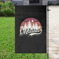 Missouri Travel Gift Garden Flag Vintage Forest River Landscape
