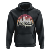Missouri Travel Gift Hoodie Vintage Forest River Landscape