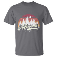 Missouri Travel Gift T Shirt Vintage Forest River Landscape