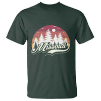 Missouri Travel Gift T Shirt Vintage Forest River Landscape