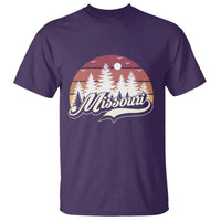 Missouri Travel Gift T Shirt Vintage Forest River Landscape