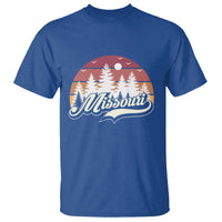 Missouri Travel Gift T Shirt Vintage Forest River Landscape